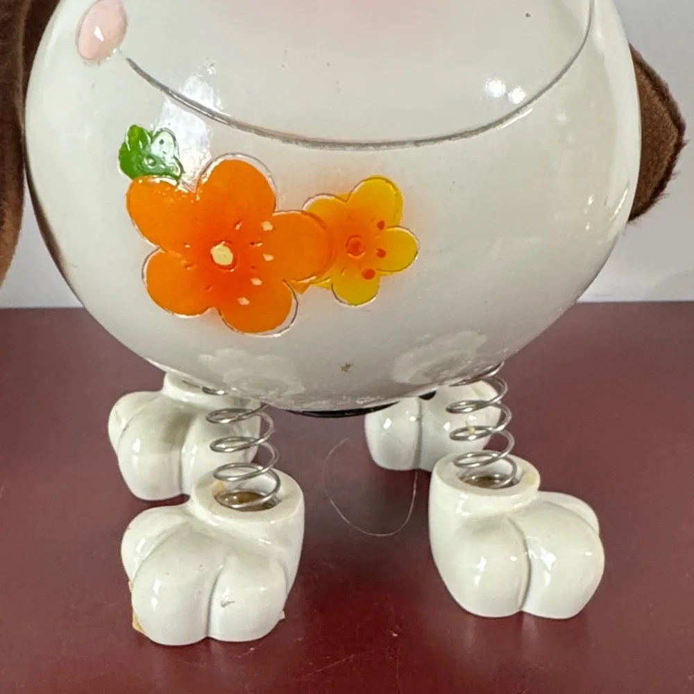 Vintage Blowfish Co. puppy dog money box from the 1970s